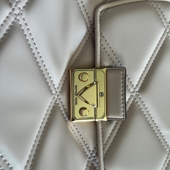 Michael Kors Serena quilted flap backpack main image 4